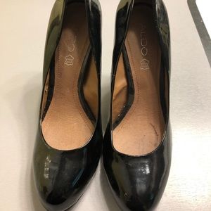 Aldo black heels